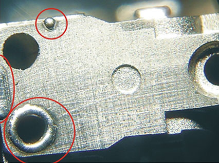 <a href='http://www.505876.com/product/3.htm' class='text_a'>模具激光焊機</a>修復(fù)模具效果